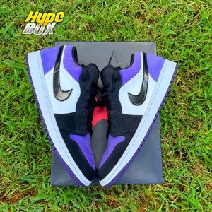 JORDAN 1 LOW COURT PURPLE